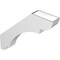 Ekena Millwork 5 1/2-in. W x 34-in. D x 34-in. H Olympic Architectural Grade PVC Knee Brace BRCP055X34X34OLY - alternate 5